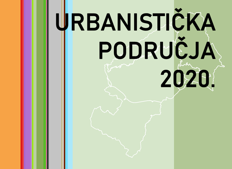 Stvarno korištenje površina Grada Zagreba 2020 – urbanistička područja